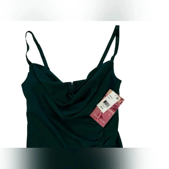 Emerald Sundae NWT Dress Midi Formal Sleeveless Plus  Size Green Size 14 - Picture 7 of 9